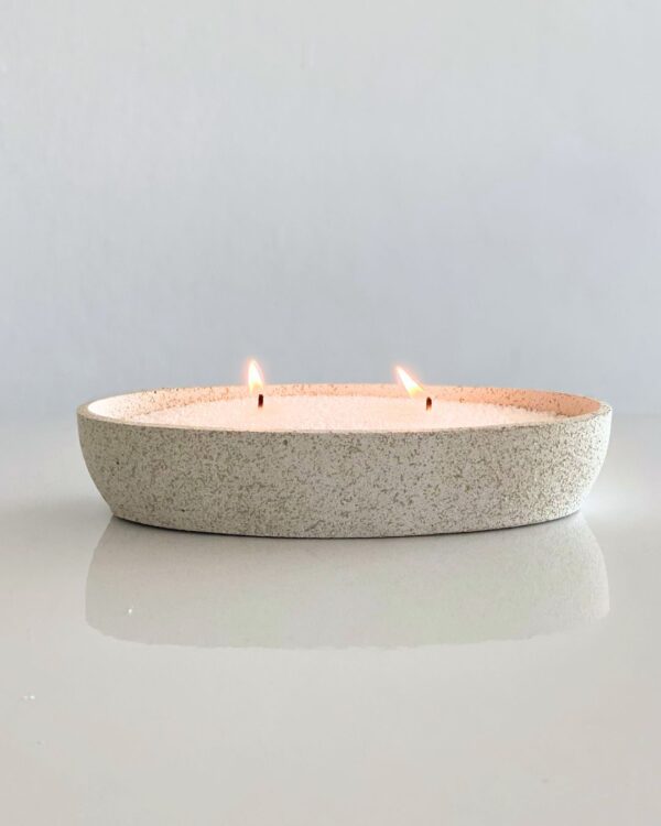 כלי דקורטיבי מבטון בעבודת-יד