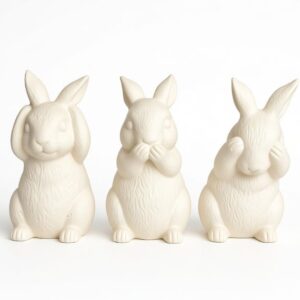 שלישיית ארנבונים לא רואה לא שומע לא מדבר