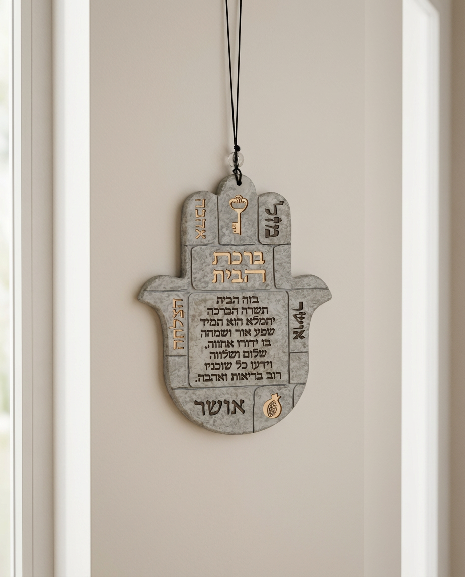 חמסה עם ברכת הבית לתלייה