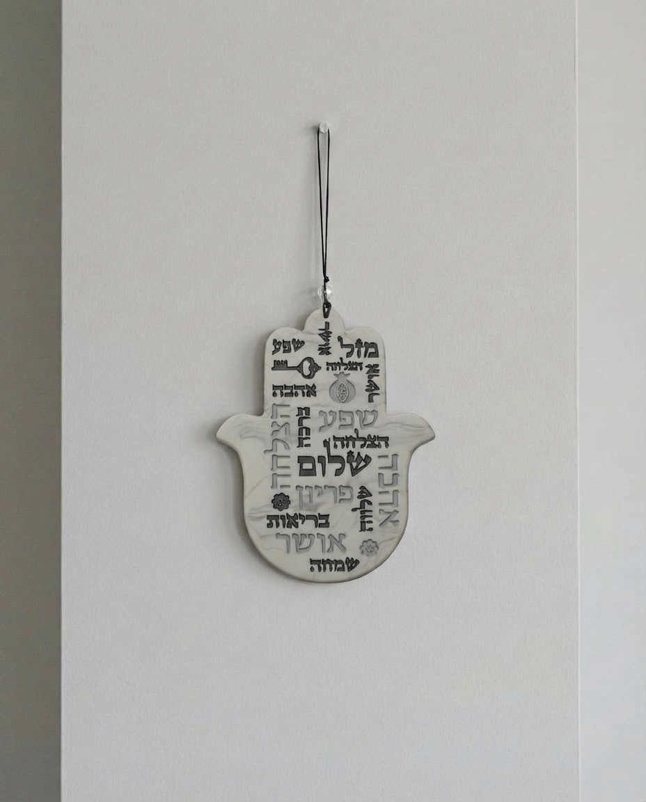 חמסה מעוצבת לתליה